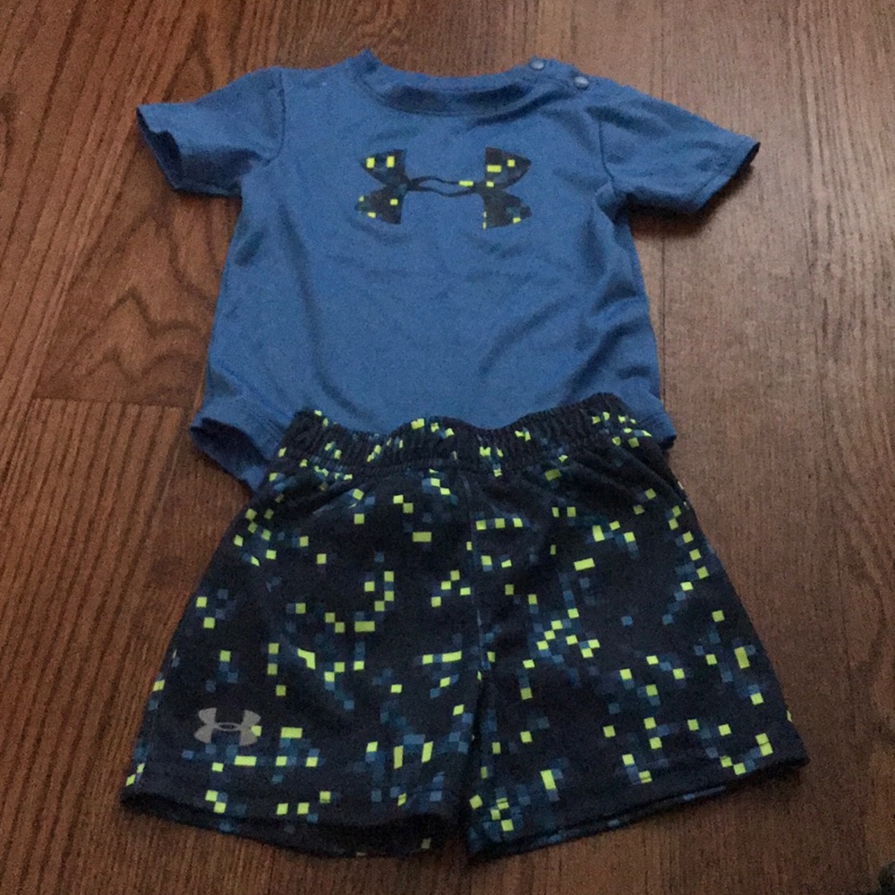 Under Armour matching shorts outfit